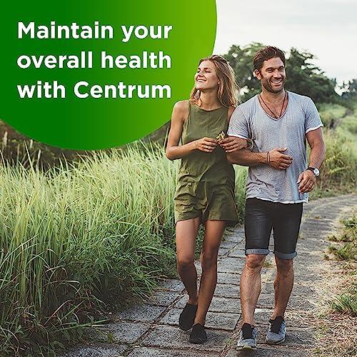 Centrum Centrum Adult Multivitamin/Multimineral Supplement with Antioxidants, Zinc, Vitamin D3 and B Vitamins, Gluten Free, Non-GMO Ingredients - 200 Count (Pack of 2)