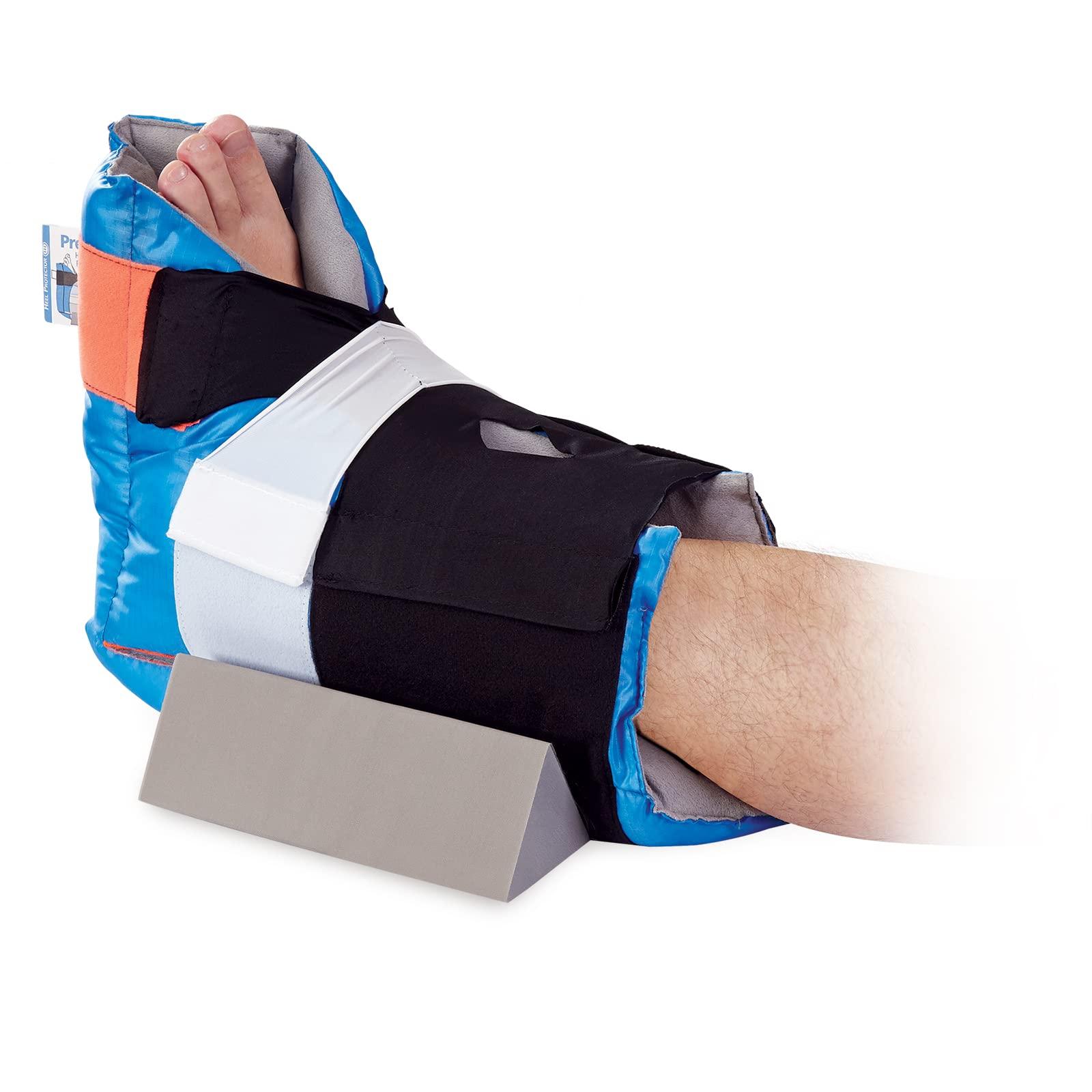 Sage Stryker - Sage Prevalon Heel Protector III 2 Heel Protectors - Cushioned Boot for Heel Pressure Relief with Stabilizing Wedge for Bed-Bound Individuals Petite Size