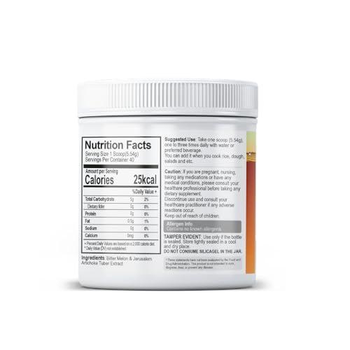 NANOWELL NANOWELL Bitter Melon Concentrated Mix Powder - Superfood, Blood Sugar Supplement, 40 Servings