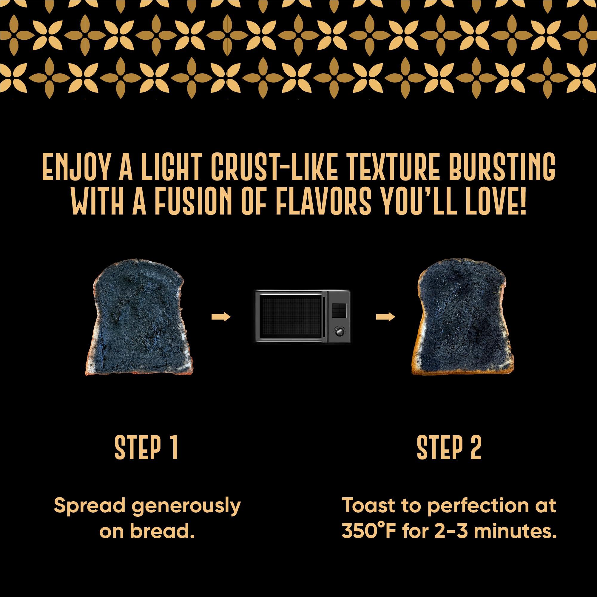 Mayde Mayde Black Sesame Paste Spread, Premium Ground Black Sesame Jam (8.8 oz, Black Sesame)