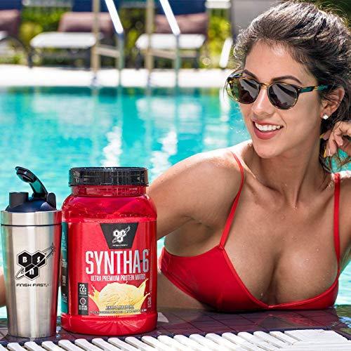 BSN BSN SYNTHA-6 Whey Protein Powder, Micellar Casein, Milk Protein Isolate, Banana, 28 Servings (Packaging May Vary), 2.91 Pound (Pack of 1)