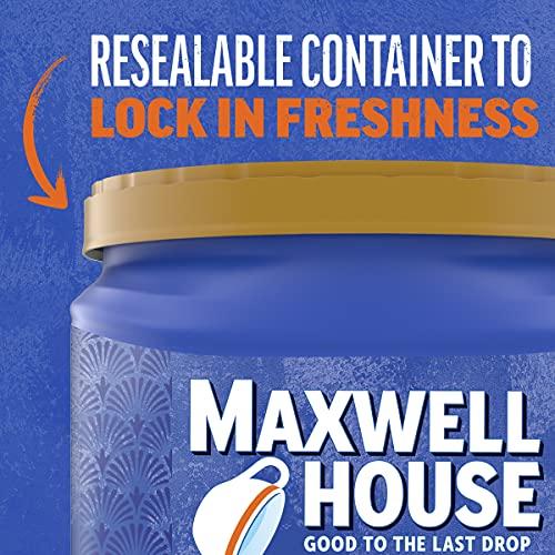 MAXWELL HOUSE Maxwell House French Roast Dark Roast Ground Coffee (25.6 oz Canister)