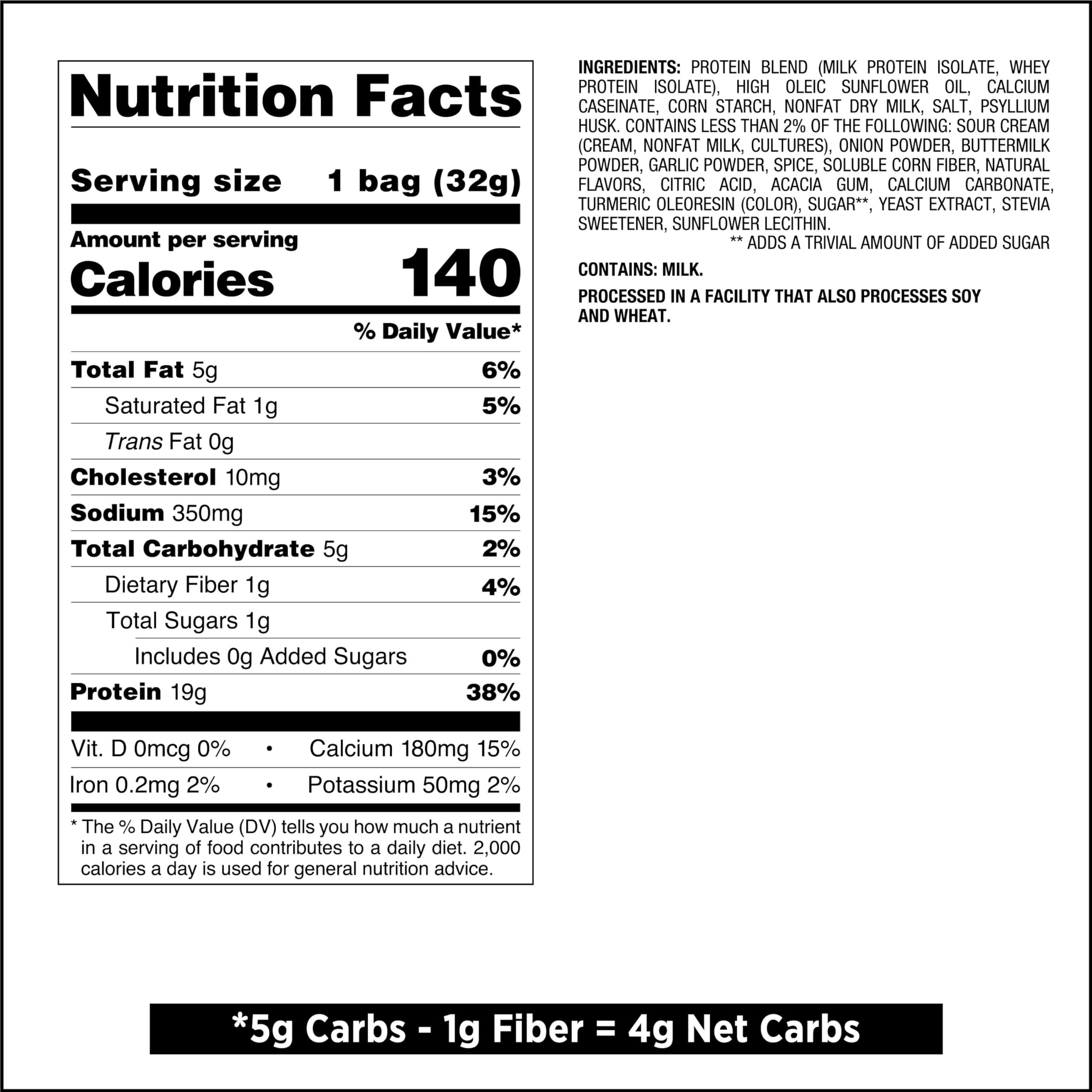 Quest Nutrition Quest Nutrition Protein Chips Variety Pack, (BBQ, Cheddar & Sour Cream, Sour Cream & Onion), High Protein, Low Carb, 1.1 Ounce (Pack of 12)