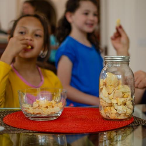 Ready Harvest Ready Harvest Freeze Dried Peaches Freeze Dried Fruit, Freeze Dried Food Gluten Free Snacks, Fruit Snacks, Canned Food, Bug Out Bag Camping Essentials, Veggie Snacks #10 Can, 25-year shelf life 397g