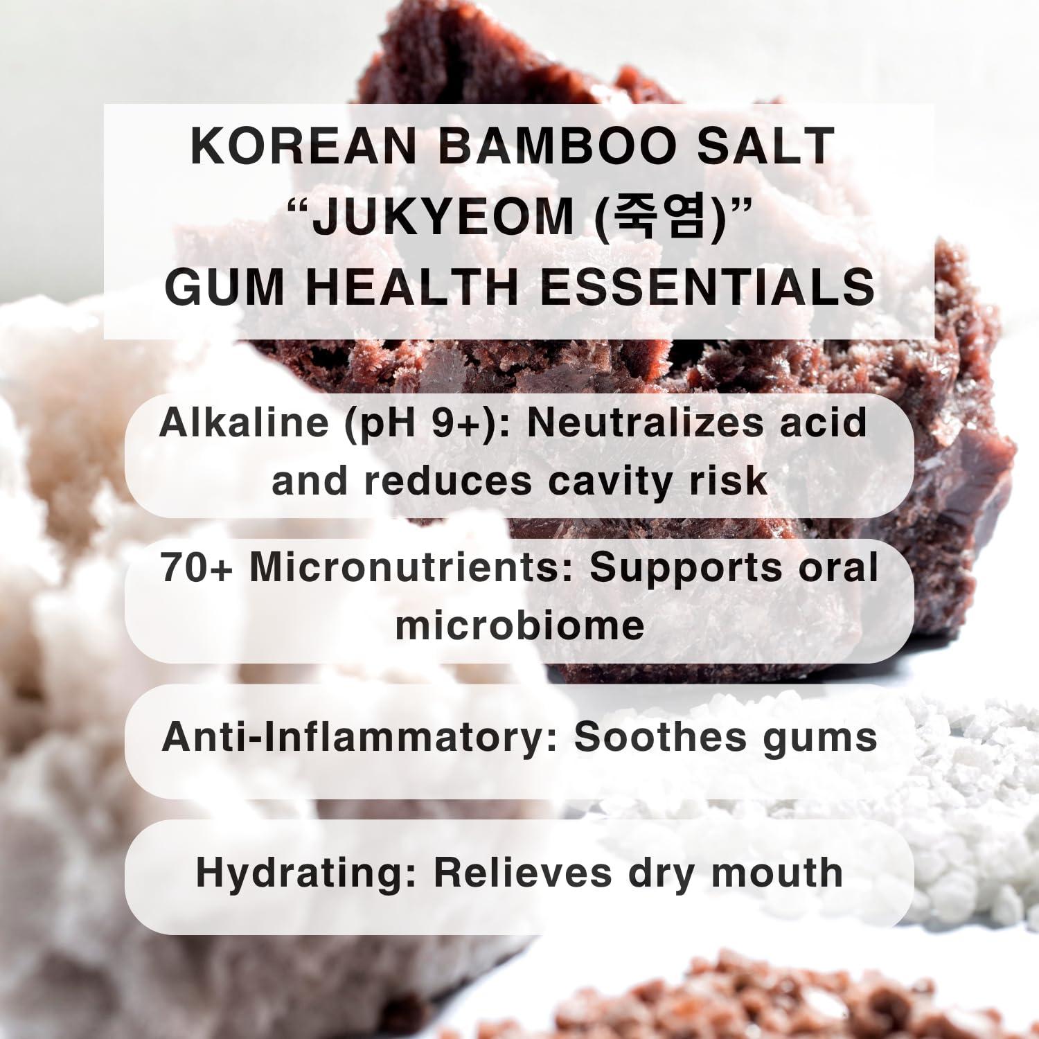 OJOOK OJOOK Kids Fluoride Free Bamboo Salt Toothpaste with nHA - Pure Dew | Nano Hydroxyapatite, Remineralizing, Strengthening Enamel for First Teeth, Safe to Swallow (3oz)