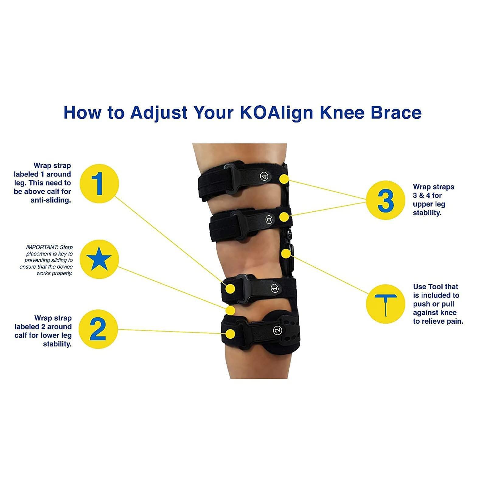 z92013831 Hinged Knee Brace, Adjustable Knee Support Recovery Immobilizer, Orthopedic Hinged Knee Brace, Knee Unloader Brace Meniscus, for Meniscus Tears and Sprains, Arthritis Pain 502