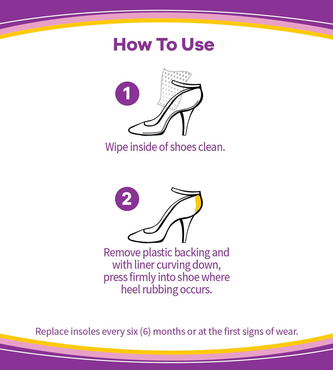 Dr. Scholl's Dr. Scholl’s Stylish Step Gel Heel Liners, 1 Pair - One size fits all