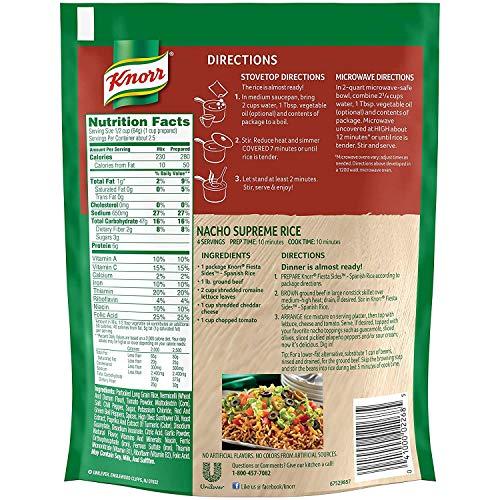 Knorr Knorr Fiesta Sides: Spanish Rice (Pack of 4) 5.6 oz Bags