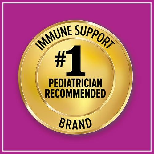 Zarbee\'s Zarbee\'s Baby Immune Support with Zinc, Baby & Toddler Vitamin 6 months+, includes Syringe for Easy & Accurate Dosing, Natural Grape Flavor, 2oz