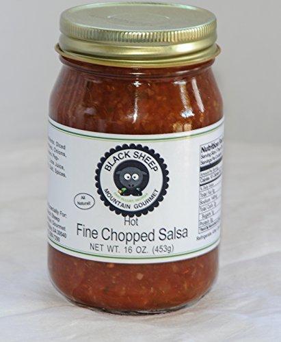 Black Sheep Mountain Gourmet Fine Chopped Salsa (Hot)