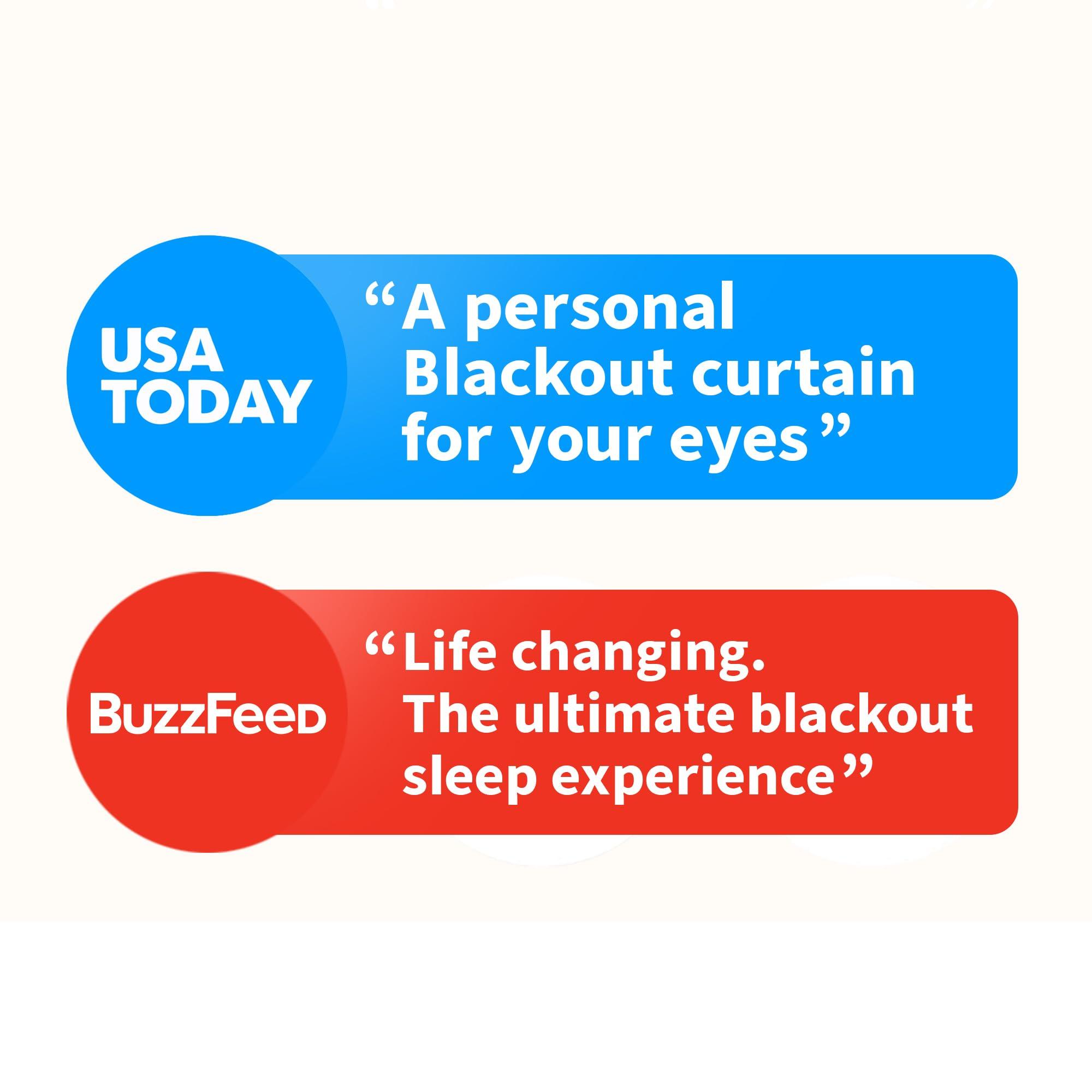 Nidra Nidra Sleep Mask for Men Women - Brown, 3D Blackout Sleeping Mask, Contoured for Lash Extensions, Side Sleepers Eye Cover, Zero Eye Pressure, Travel Eye Shades, Night Blindfolded for Deep Sleep