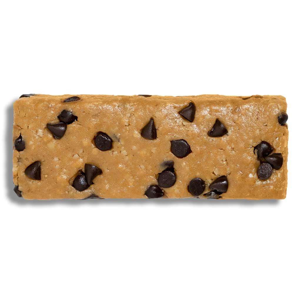 IQBAR IQBAR Brain and Body Keto Protein Bars - Peanut Butter Chip Keto Bars - 4 Count Energy Bars - Low Carb Protein Bars - High Fiber Vegan Bars and Low Sugar Meal Replacement Bars - Vegan Snack