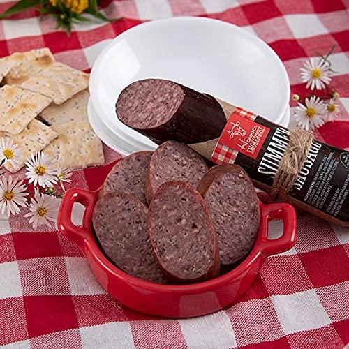 GourmetGiftBaskets.com Snack Gift Basket Premium of Meat, Cheese, Cookies, Chocolate and Popcorn by GourmetGiftBaskets.com