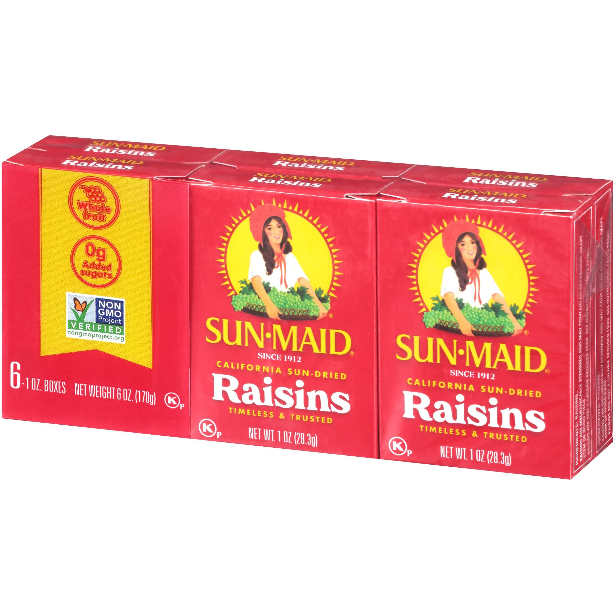 Sun-Maid Sun Maid California Raisins (24 Boxes 6 x 4 packs)