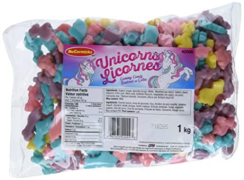 McCormicks McCormicks, Unicorns Gummy Candy, Bulk Size, 1kg/35.3 oz, Bag, Imported from Canada)