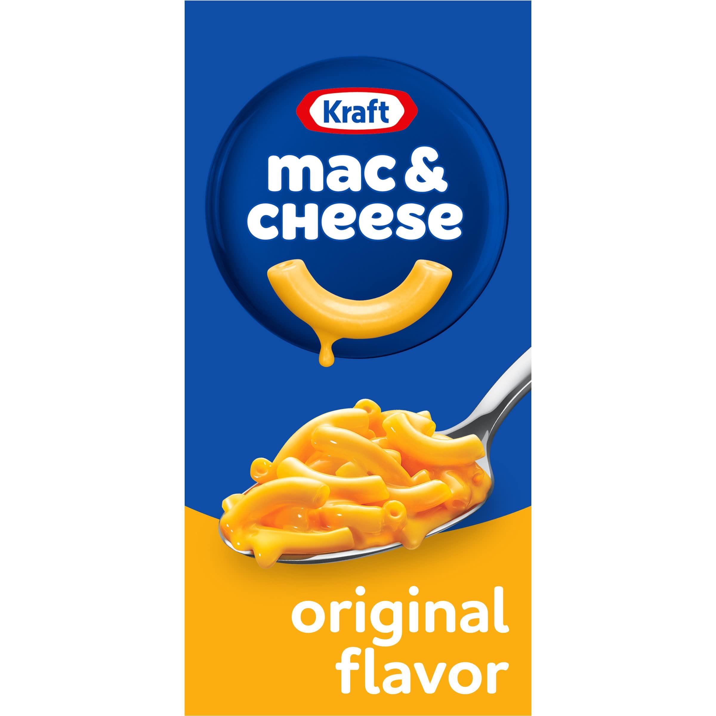 Kraft Mac & Cheese Kraft Original Macaroni & Cheese Dinner (7.25 oz Box) (Pack of 6)