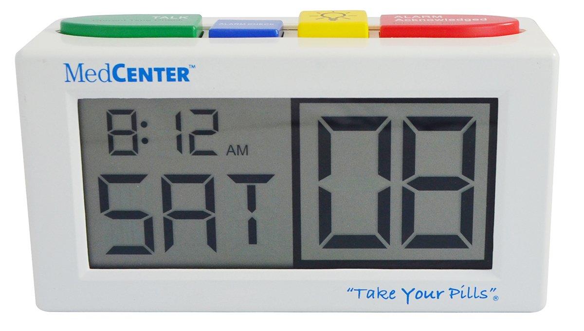 e-pill Medication Reminders e-Pill 4 Times a Day x 7 Day Large Weekly Pill Organizer, Vitamin, and Medicine Pillbox - with 4 Alarm Talking Reminder