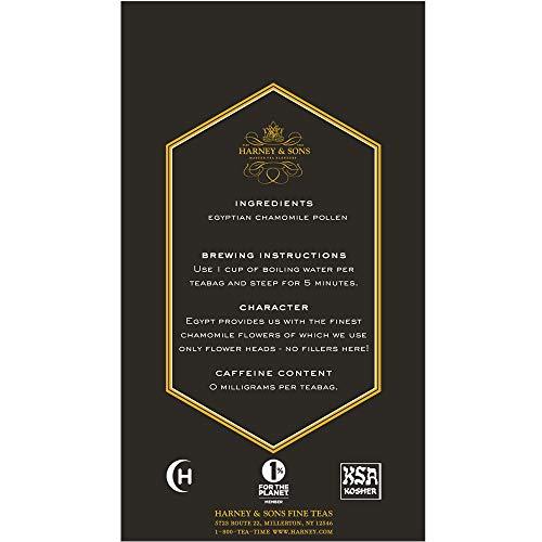 Harney & Sons Harney & Sons Fine Teas Egyptian Chamomile - 20 Tea bags, 20 Count (Pack of 1)