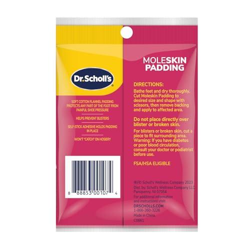 MERCK CONSMR Dr. Scholl\'s Moleskin Padding Strips 3 Each (Pack of 11)