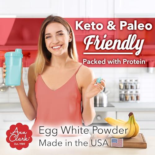 Ann Clark Cookie Cutters Ann Clark All Natural 100% Egg White Powder Made in USA, 8 oz.