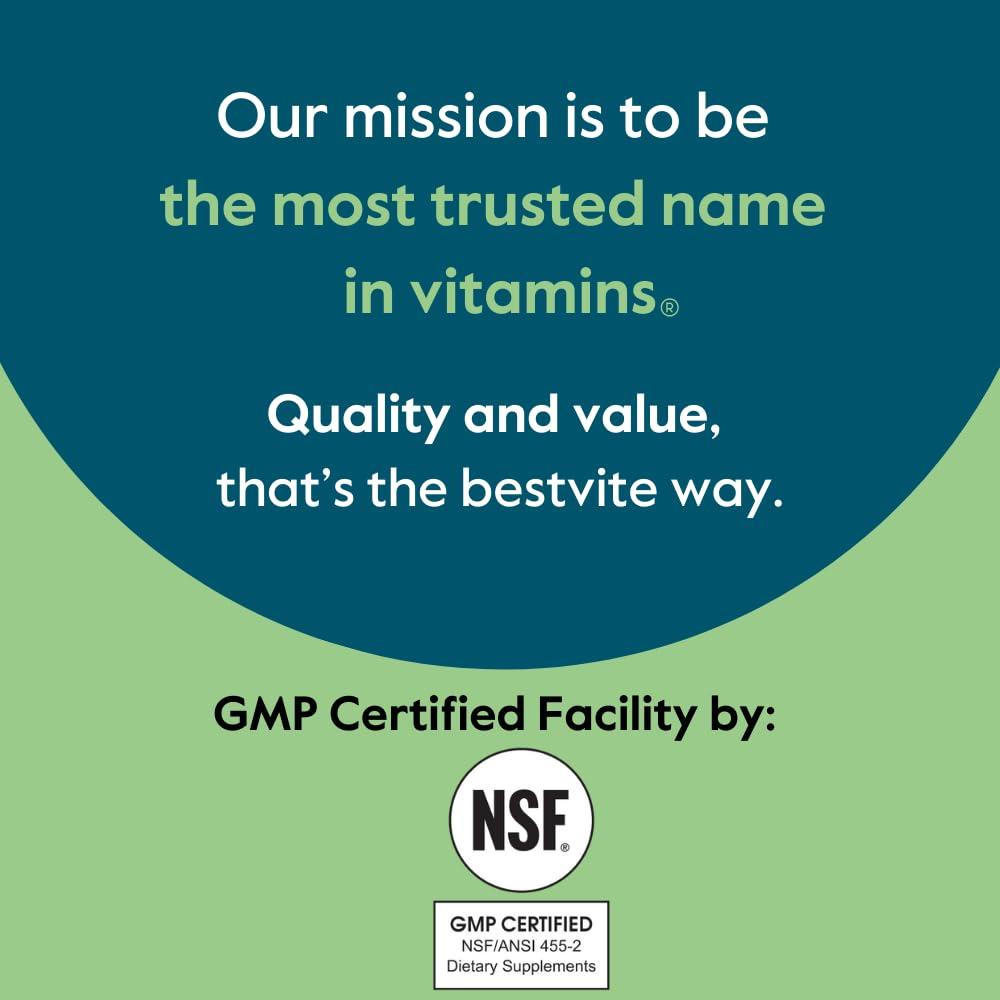 BESTVITE BESTVITE Vitamin B-2 (Riboflavin) 400mg (240 Vegetarian Capsules) (120 x 2) - No Stearates - Vegan - Non GMO - Gluten Free