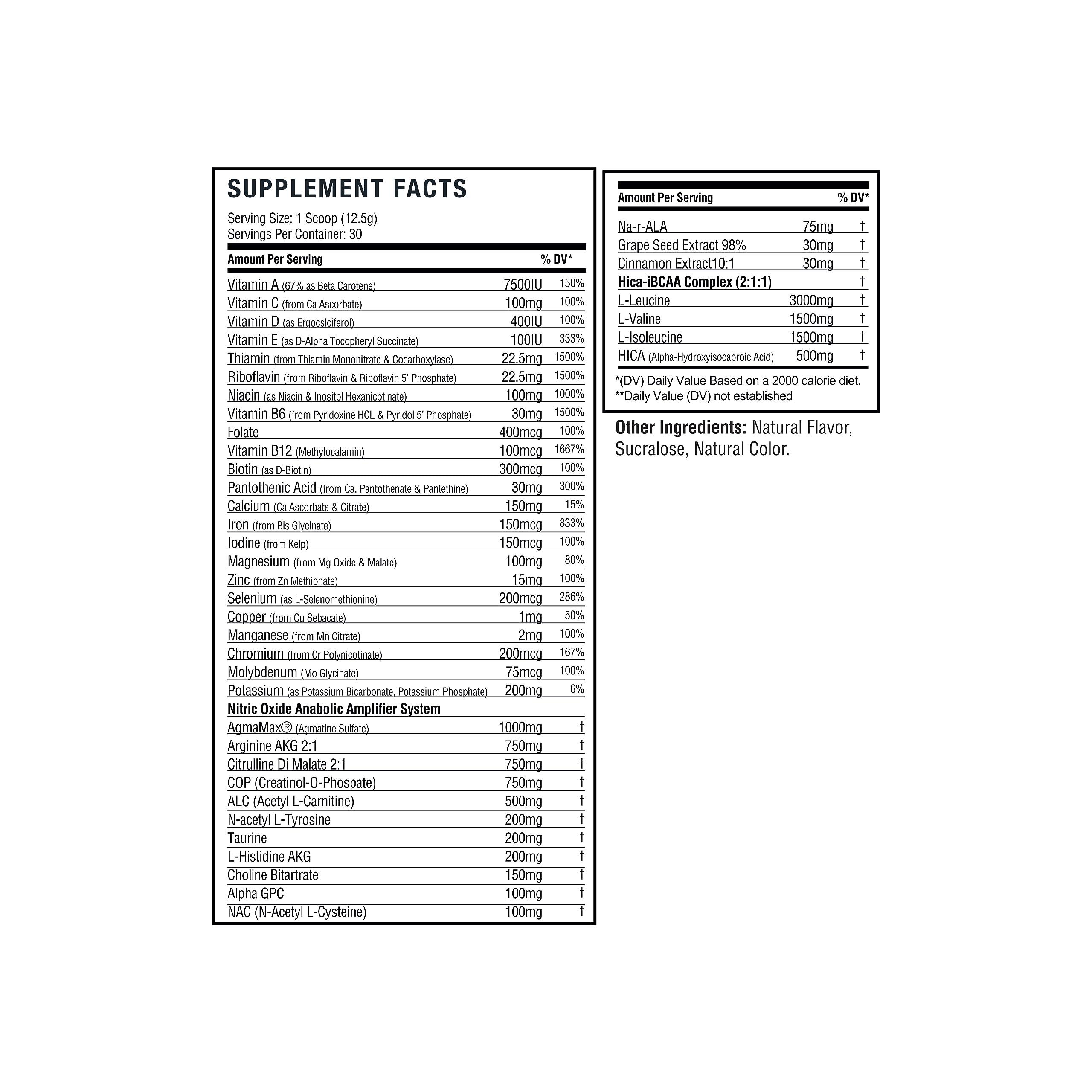 Alpha Nutrition Labs Alpha Nutrition Labs Cell Shock Intra/Post Workout (Grape)