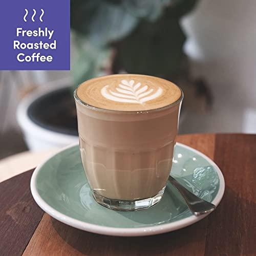 DAILY ROASTED BEAN&BEAN ORGANIC COFFEE Bean & Bean Around the World Coffee & Chocolate Gift Set 4 x 1.8oz Coffee Samplers Paired with Belgian Chocolates - Organic & Fair Trade - Includes Single Origin Coffee - Medium Roast, Whole Bean