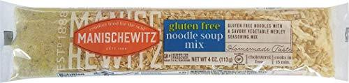 Manischewitz Manischewitz Gluten Free Noodle Soup Mix (4 Pack) With Savory Home Style Vegetable Medley Seasoning,Cello Soup | Grain Free| Kosher for Passover | Ready in 15 Min.
