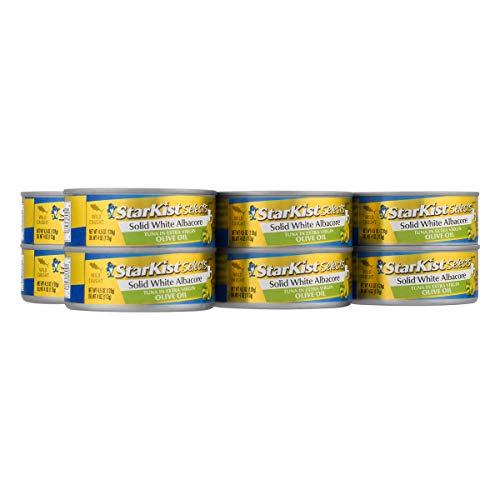 StarKist StarKist E.V.O.O. Solid White Albacore Tuna in Extra Virgin Olive Oil, 4.5 Oz, Pack of 12