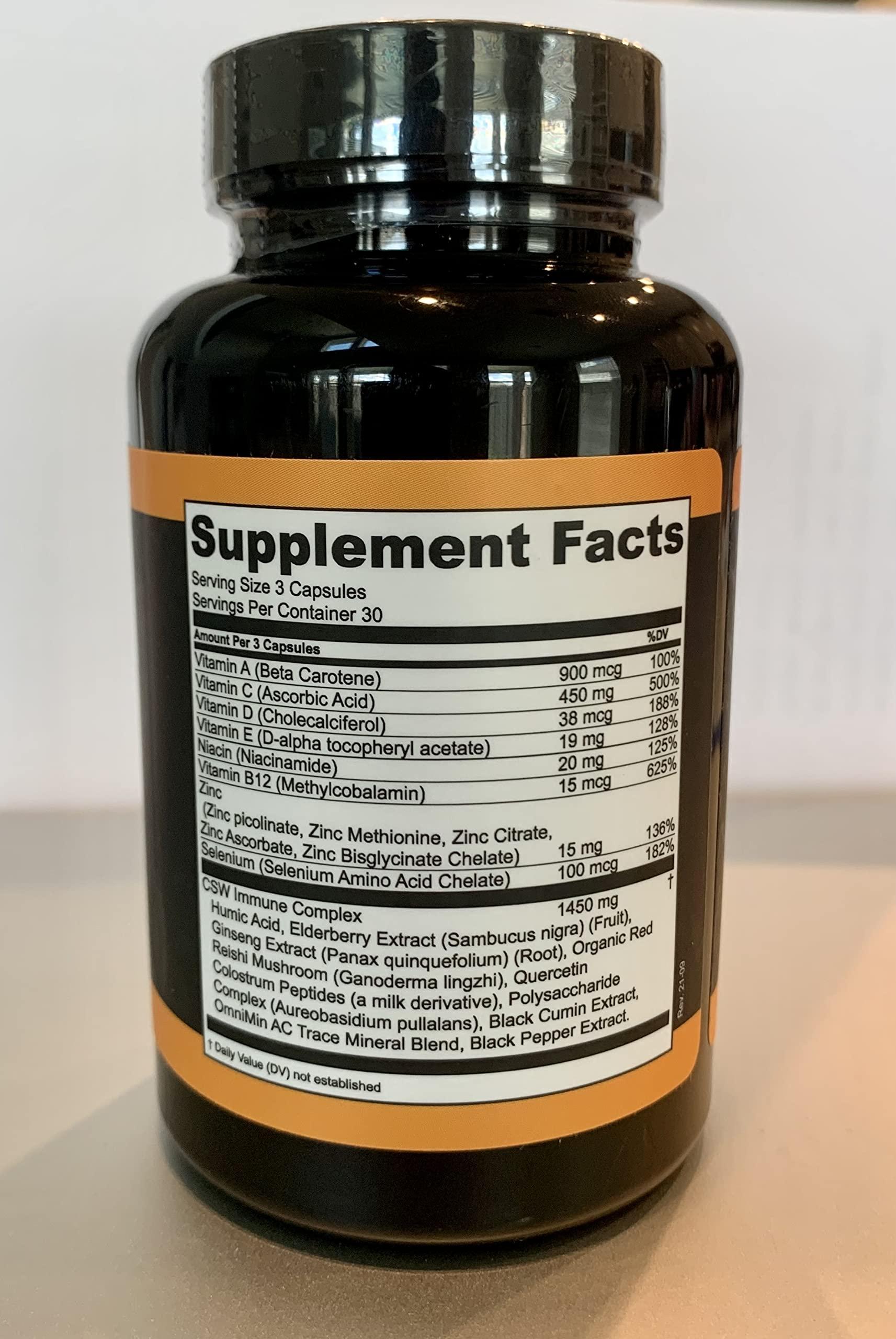 Common Sense Wellness Worldwide CS Immune- Immune Support by Commonsense Welness Worldwide 30 Servings.