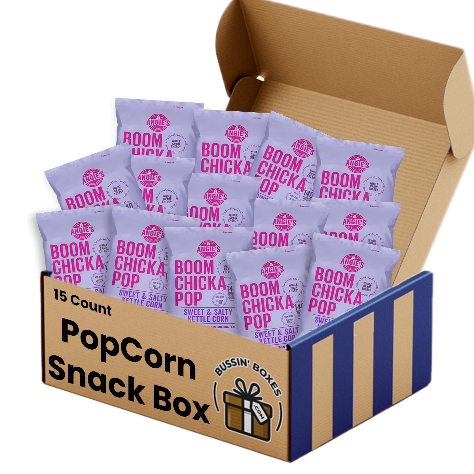 Bussin Boxes Sweet & Salty Kettle Corn Popcorn, 0.67 oz., 30 pk. by Bussin Boxes