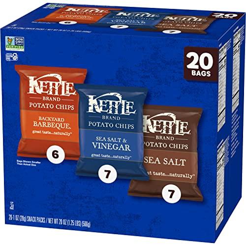 Kettle Brand Kettle Brand Potato Chips Variety Pack, 1 Oz, 20 Ct