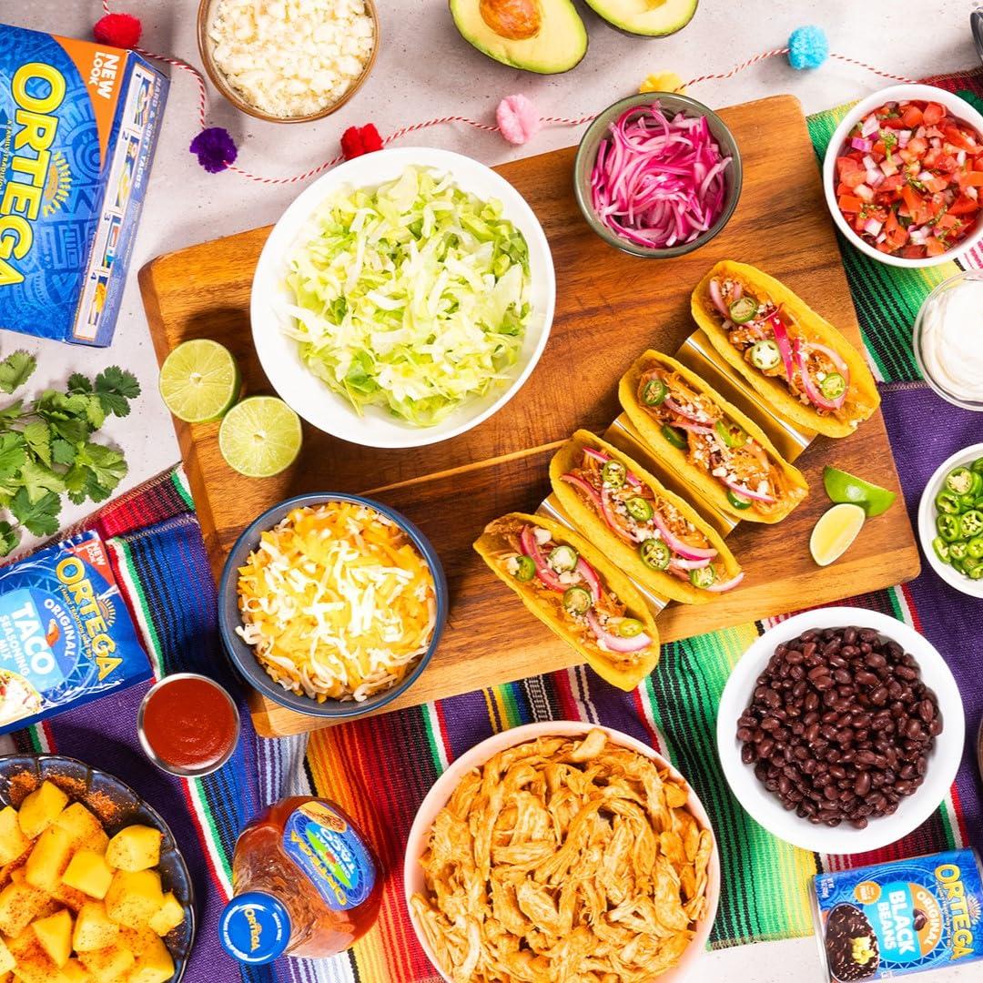 Ortega Ortega Taco Dinner Kit, Hard Tacos, 18 Count