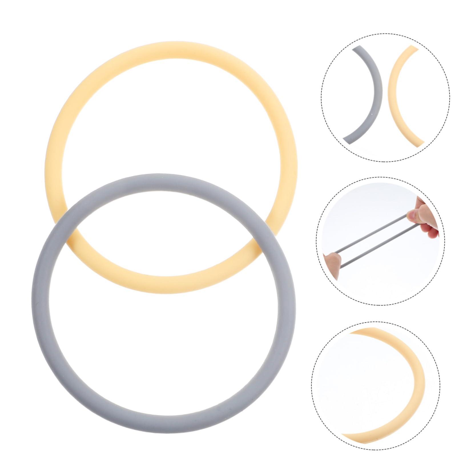 PLAFOPE PLAFOPE 10 Pcs Knee Brace Silicone Knee Band Runners Knee Support Patellar Tendon Straps