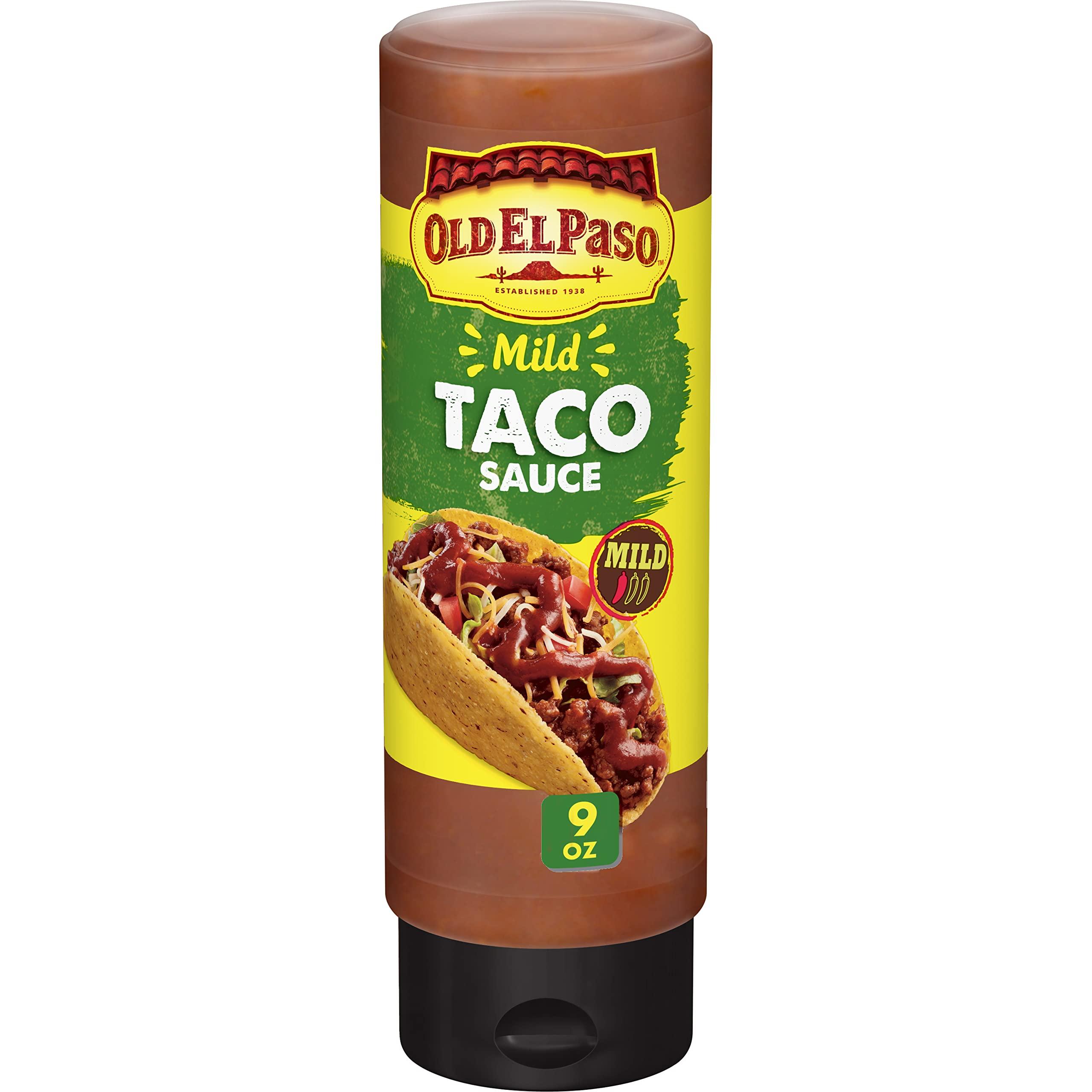 Old El Paso Old El Paso Taco Sauce, Mild, Squeeze Bottle, 9 oz.