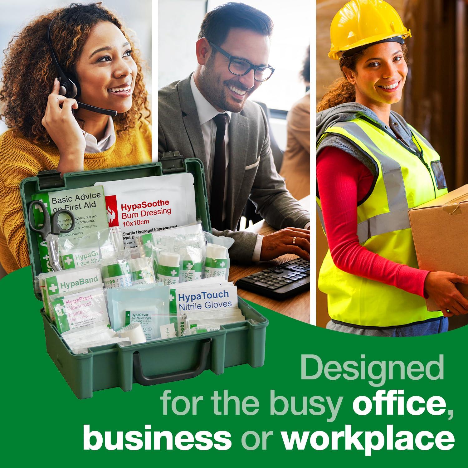 Safety First Aid Group Safety First Aid Group Economy First Aid Kit BS 8599 Compliant, Small Fully Stocked