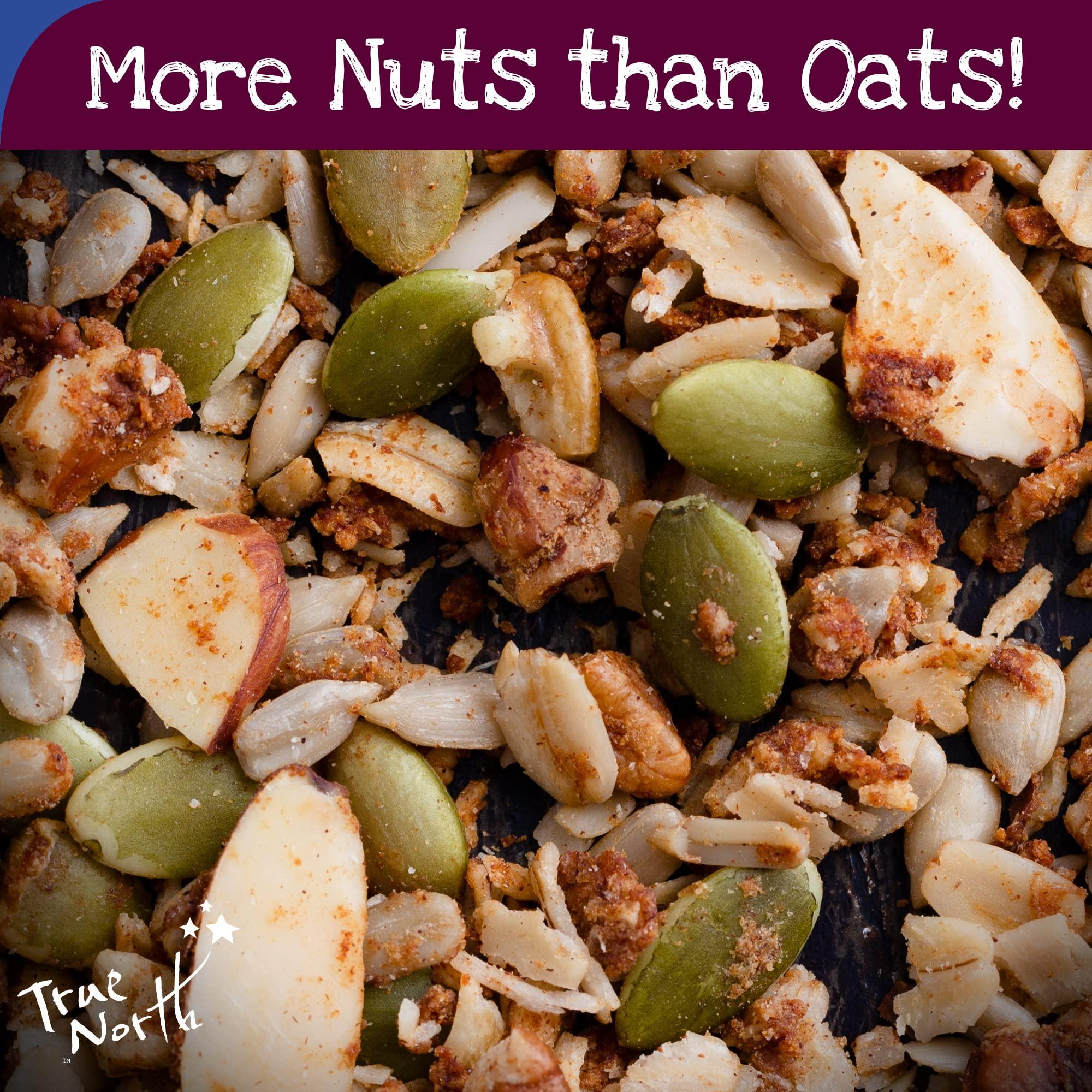True North Granola Company Handmade in Vermont True North Granola First Date Granola, Maple Pecan, Rich in Protein, Low Sugar, Gluten Free, Vegan, Non-GMO, Bulk Bag, 5 lb.