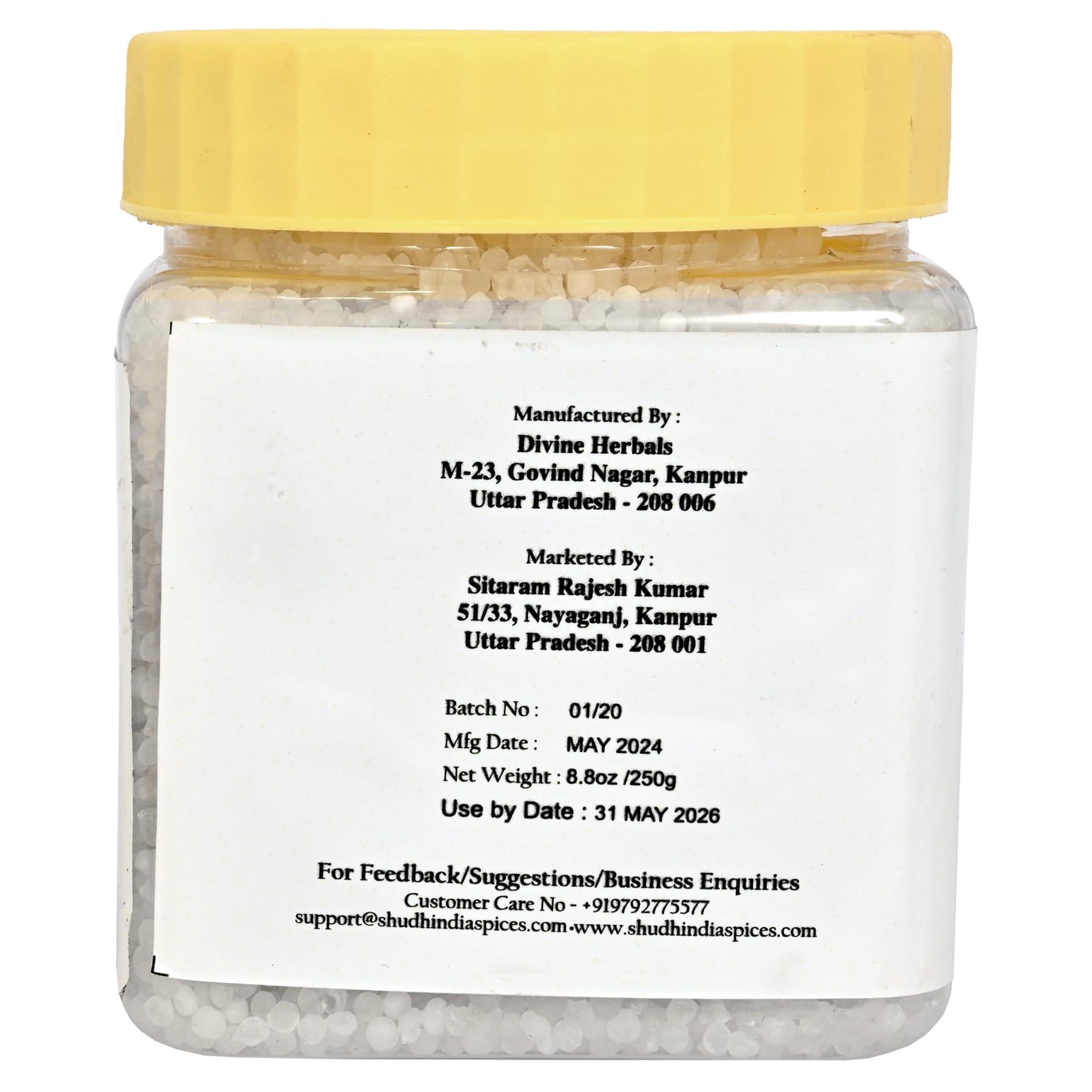 Shudh India Shudh india Sabudana (Tapioca/Sago) Pearls 8.8oz (250g) ~ All Natural | Vegan | No Colors | NON-GMO | Kosher | Indian Origin