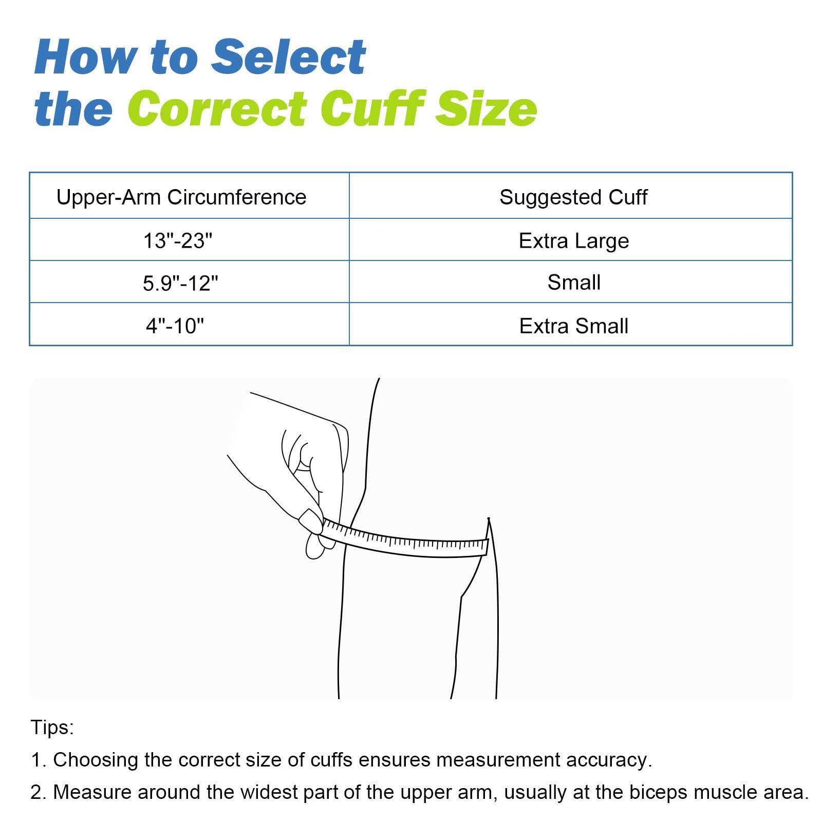 ELERA Pediatric Blood Pressure Cuff for Kids & Women - Small Child Replacement BP Cuff (5.9-9.5 Inch Arm Circumference), Compatible with Most Monitors - with 6 Connectors