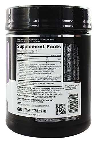 Optimum Nutrition Optimum Nutrition Essential Amino Energy Concord Grape 1 29 Lbs 585 g
