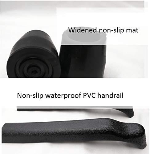 SYTH Medical Bedside Commode Toilet Seat,Folding Mobile Toilet for The Elderly Simple Toilet Chair,Sitting Side Chair Toilet Chair,Perfect for Camping, Hiking, Trips, Construction Sites, and More