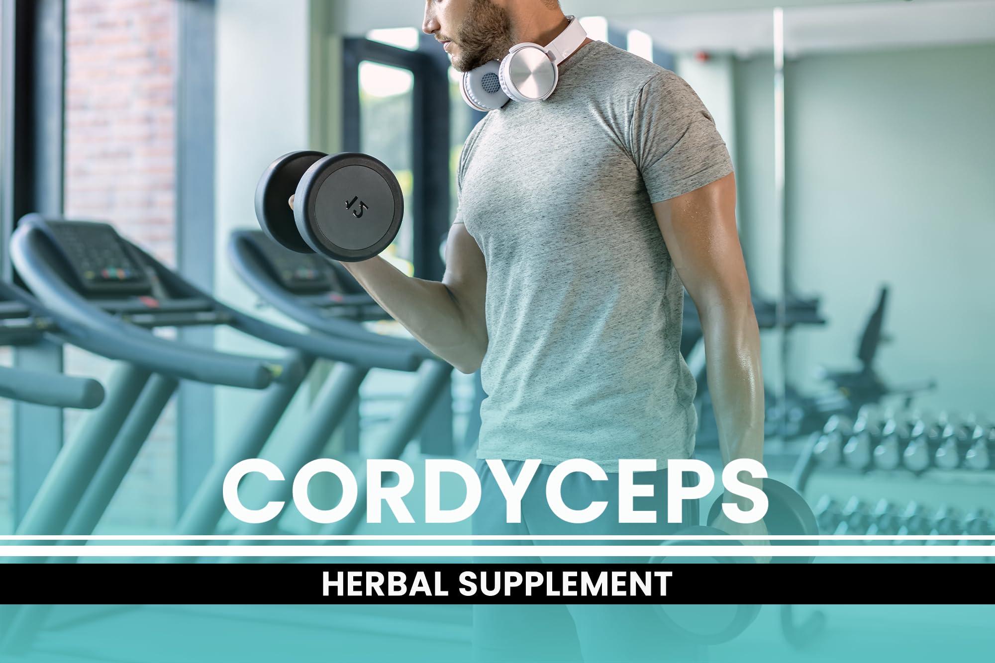 PURE ORIGINAL INGREDIENTS PURE ORIGINAL INGREDIENTS Cordyceps (730 Capsules) No Magnesium Or Rice Fillers, Always Pure, Lab Verified