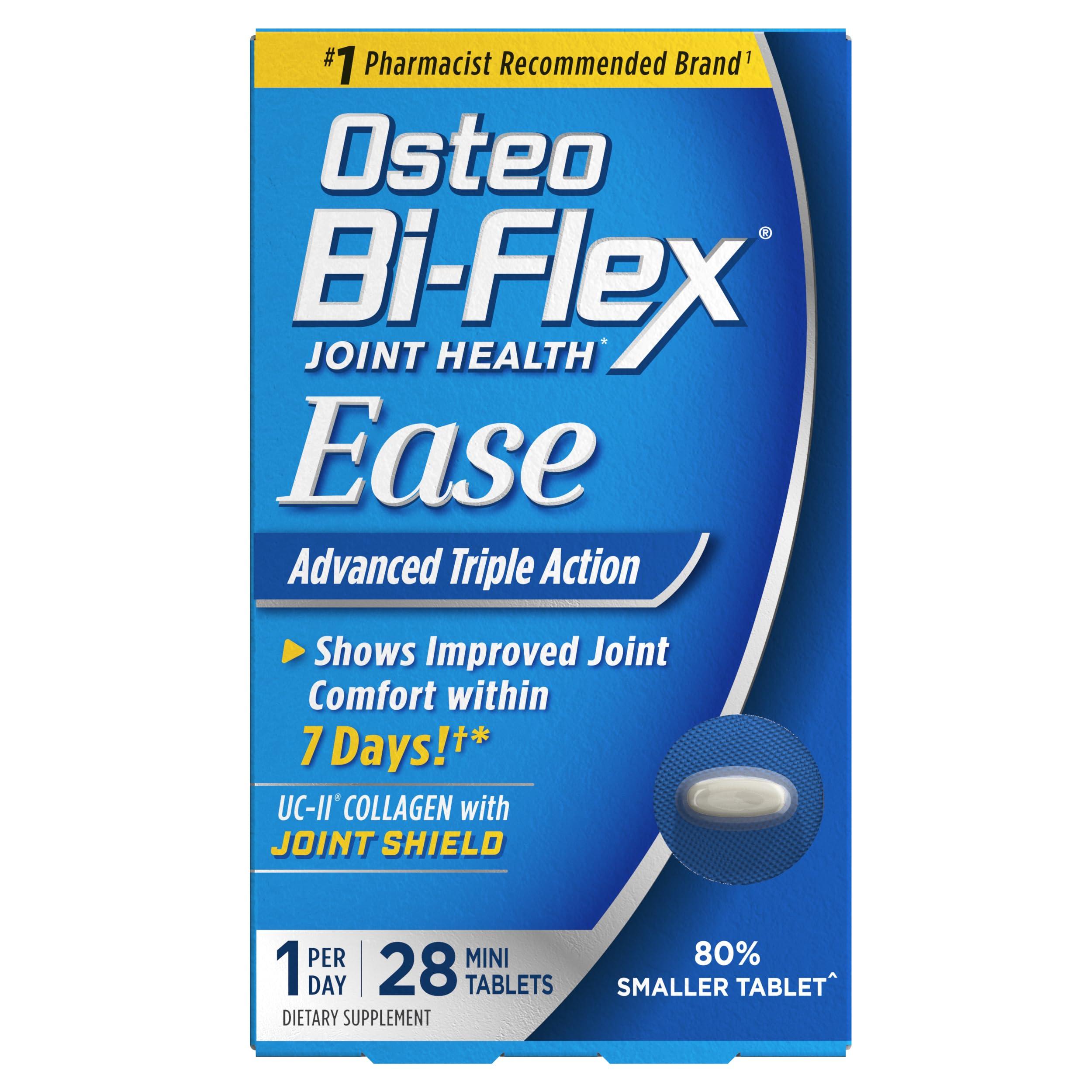 Osteo Bi-Flex Osteo Bi-Flex Ease Advanced Triple Action with Vitamin D Joint Supplements, Mini-Tablets, 28 Count