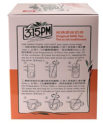 3:15 pm 3:15pm - Original Milk Tea, 7.06 Oz - 10 Bags (Pack of 2)