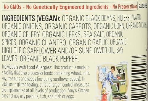 Amy\'s Amy\'s Organic Black Bean Vegetable Soup, 14.5 Ounce