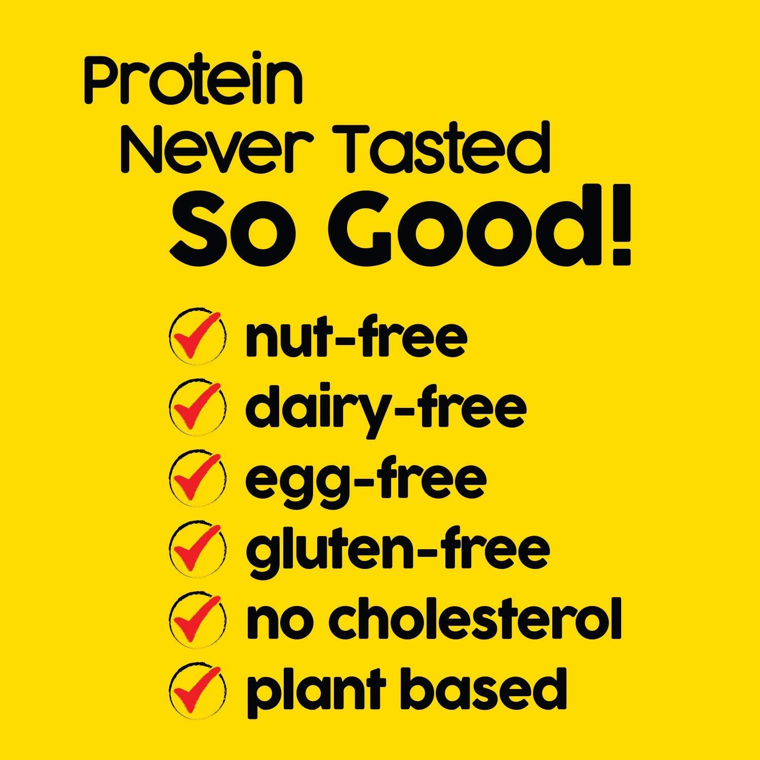 No Nuts! No Nuts! Protein Bars Energy Bars - 100% Nut Free Dairy Free Vegan Protein Bars, Vegan Protein Bars Variety Pack of 4 Sampler, Organic, Kosher, Egg-Free, Non-Gmo & Dairy Free Protein Bars