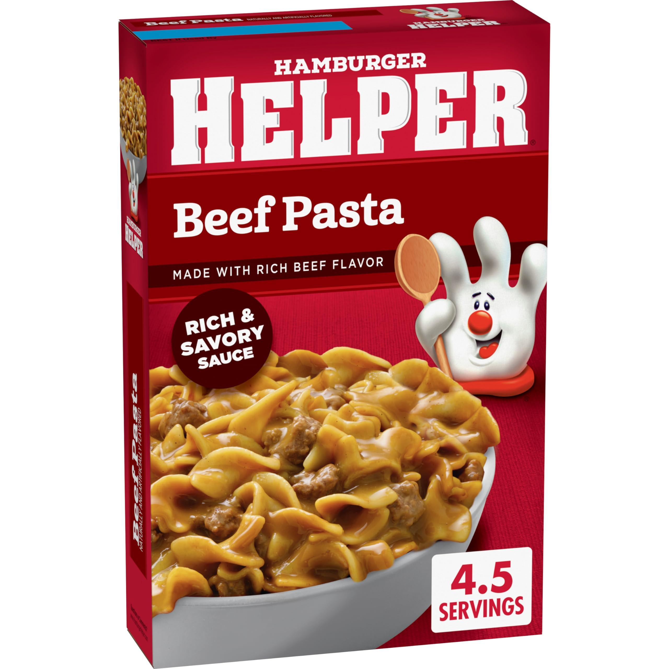 Betty Crocker Hamburger Helper Beef Pasta, 5.9 Ounces, 12 per Case