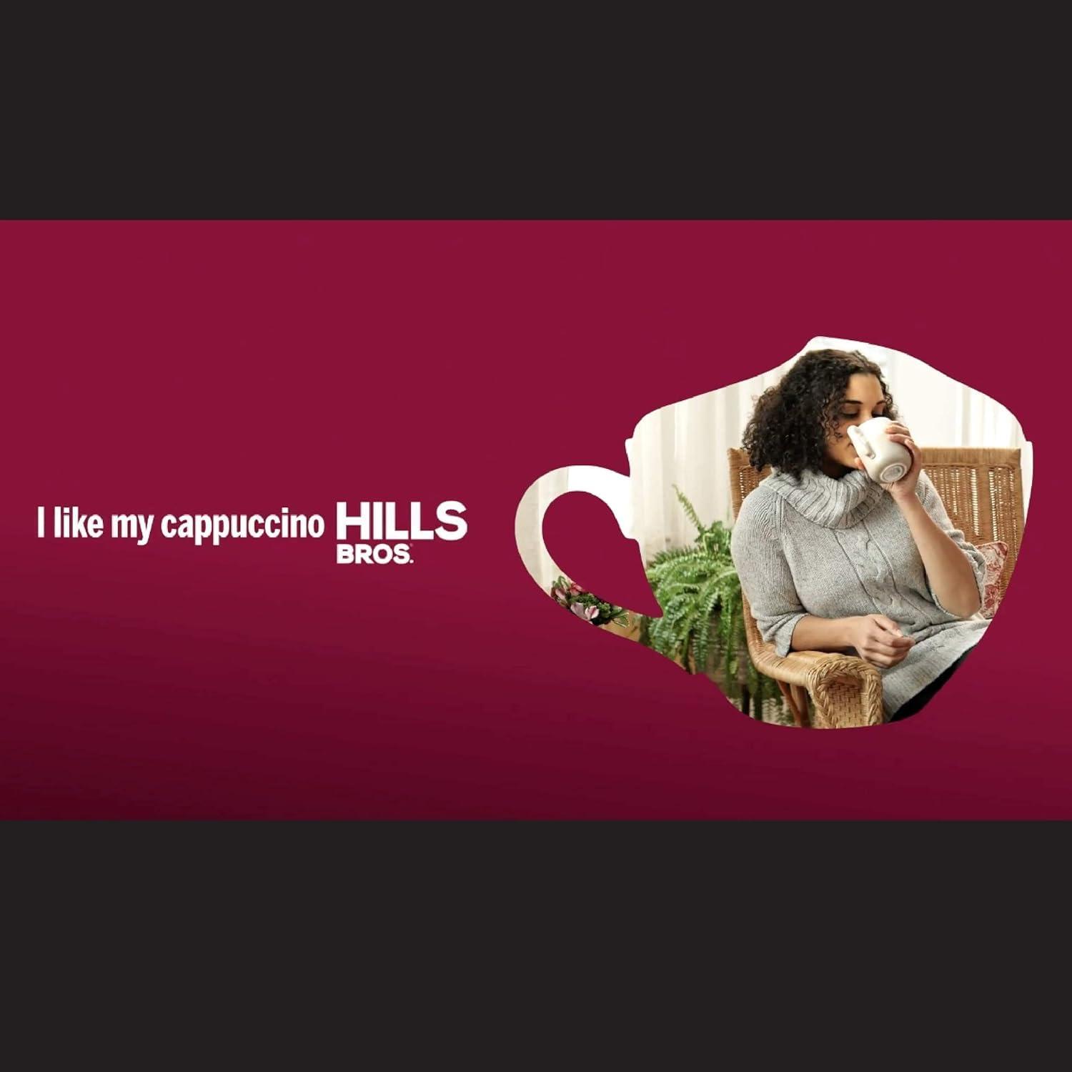 Hills Bros Hills Bros French Vanilla Cappuccino 16 Ounce (Pack of 6)