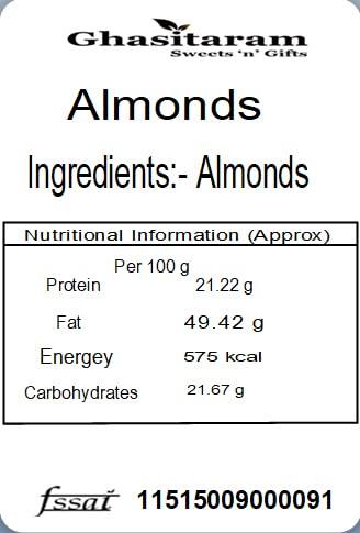 Ghasitaram Gifts Ghasitaram Gifts Diwali Gifts - Hamper - Wooden Almond Platter with Mini Pooja Thali