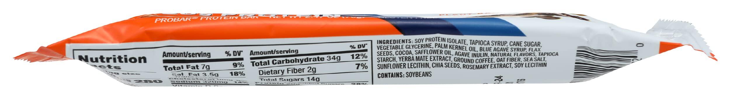 Probar Probar, Bar Base Protein Coffee Crunch, 2.47 Ounce